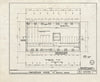 Blueprint HABS MO,97-SAIGEN,13- (Sheet 2 of 10) - Amoureaux House, 327 St. Mary's Road, Sainte Genevieve, Ste. Genevieve County, MO