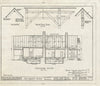 Blueprint HABS MO,97-SAIGEN,6- (Sheet 6 of 13) - Louis Bolduc House, 123 South Main Street, Sainte Genevieve, Ste. Genevieve County, MO