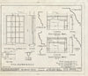 Blueprint HABS MO,97-SAIGEN,6- (Sheet 7 of 13) - Louis Bolduc House, 123 South Main Street, Sainte Genevieve, Ste. Genevieve County, MO