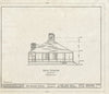 Blueprint HABS MO,97-SAIGEN,6- (Sheet 13 of 13) - Louis Bolduc House, 123 South Main Street, Sainte Genevieve, Ste. Genevieve County, MO