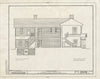 Blueprint HABS MO,95-Ellis,1- (Sheet 8 of 9) - Captain Harvey Ferris House, 1362 Manchester Road, Ellisville, St. Louis County, MO