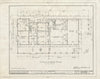 Blueprint HABS MO,95-Flori.V,2- (Sheet 2 of 10) - Taille de Noyer, 400 Taille de Noyer, Florissant, St. Louis County, MO