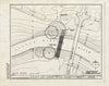 Blueprint 2. Site Plan - Noah's Ark Covered Bridge, County Route B Over Little Platte River, Hoover, Platte County, MO