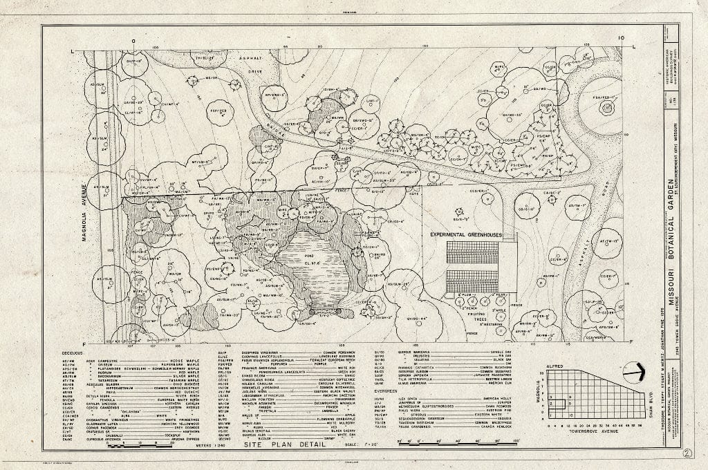 Missouri Botanical Garden Map | Fasci Garden