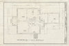 Blueprint HABS MO-1919-A (Sheet 1 of 6) - Ralph Richterkessing Farm, Residence, 4600 I-70 North Service Road, Saint Peters, St. Charles County, MO