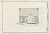 Blueprint HABS MO-1919-A (Sheet 5 of 6) - Ralph Richterkessing Farm, Residence, 4600 I-70 North Service Road, Saint Peters, St. Charles County, MO