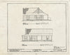 Blueprint HABS Miss,71-Tish.V,1- (Sheet 3 of 3) - R. G. Adams House, Mackeys Creek Vicinity, Tishomingo, Tishomingo County, MS