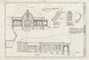 Blueprint HABS Miss,25-Jack,7- (Sheet 4 of 10) - Manship House, Northwest & Fortification Streets, Jackson, Hinds County, MS