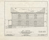 Historic Pictoric : Blueprint HABS Mont,1-BRAN,2- (Sheet 4 of 9) - Beaverhead County Courthouse, North Side of Main Street, Bannack, Beaverhead County, MT