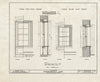 Historic Pictoric : Blueprint HABS Mont,2-CUST,1- (Sheet 9 of 12) - Superintendent's Lodge, Crow Agency, Big Horn County, MT