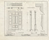 Historic Pictoric : Blueprint HABS Mont,9-MILCI,1- (Sheet 6 of 9) - General Miles House, Highway 10, Miles City, Custer County, MT