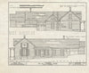 Historic Pictoric : Blueprint HABS Mont,29-VIRG,1- (Sheet 5 of 12) - Colonel W.F. Sanders House, Idaho Street, Virginia City, Madison County, MT