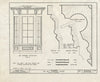 Historic Pictoric : Blueprint HABS Mont,29-VIRG,1- (Sheet 8 of 12) - Colonel W.F. Sanders House, Idaho Street, Virginia City, Madison County, MT