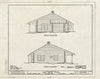 Historic Pictoric : Blueprint HABS Mont,18-Glace.V,1- (Sheet 4 of 7) - Lubec Ranger Station, West Glacier, Flathead County, MT