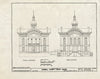 Historic Pictoric : Blueprint HABS NC,17-YANV,4- (Sheet 4 of 6) - Caswell County Courthouse, Main Street, Yanceyville, Caswell County, NC