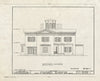 Historic Pictoric : Blueprint HABS NC,30-Mock.V,1- (Sheet 8 of 14) - Cooleemee Plantation, U.S. Route 64, Mocksville, Davie County, NC