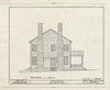 Historic Pictoric : Blueprint HABS NC,35-LOUBU.V,5- (Sheet 7 of 14) - Old Collins Place, State Route 561, Louisburg, Franklin County, NC