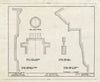 Historic Pictoric : Blueprint HABS NC,35-LOUBU.V,5- (Sheet 14 of 14) - Old Collins Place, State Route 561, Louisburg, Franklin County, NC