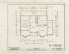 Historic Pictoric : Blueprint HABS NC,41-GREBO,1- (Sheet 5 of 29) - Dunleith, 677 Chestnut Street, Greensboro, Guilford County, NC