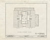 Historic Pictoric : Blueprint HABS NC,41-GREBO,1- (Sheet 7 of 29) - Dunleith, 677 Chestnut Street, Greensboro, Guilford County, NC