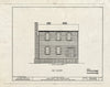 Historic Pictoric : Blueprint HABS NC,42-ENFI.V,1- (Sheet 6 of 20) - Cedar Grove, Scotland Neck Road, Enfield, Halifax County, NC