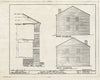 Historic Pictoric : Blueprint HABS NC,42-HAL,6- (Sheet 5 of 6) - Halifax County Jail, King Street, Halifax, Halifax County, NC