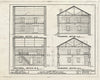 Historic Pictoric : Blueprint HABS NC,42-HAL,6- (Sheet 6 of 6) - Halifax County Jail, King Street, Halifax, Halifax County, NC