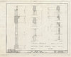 Historic Pictoric : Blueprint 7. Window and Door Details; Porch Section - Battle House, NC Route 43-48 (Falls Road), Rocky Mount, Nash County, NC
