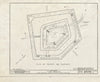 Historic Pictoric : Blueprint HABS NC,16-BEAUF.V,1- (Sheet 2 of 11) - Fort Macon, Bogue Point on Fort Macon Road, Beaufort, Carteret County, NC