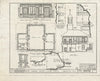 Historic Pictoric : Blueprint HABS NC,21-EDET,2- (Sheet 2 of 4) - Chowan County Courthouse, East King Street, Edenton, Chowan County, NC