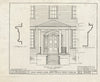 Historic Pictoric : Blueprint HABS NC,21-EDET.V,1- (Sheet 8 of 17) - Hayes Manor, East Water Street Vicinity, Edenton, Chowan County, NC