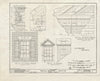 Historic Pictoric : Blueprint HABS NC,25-NEBER,9- (Sheet 7 of 8) - Smallwood-Jones House, 524 East Front Street, New Bern, Craven County, NC