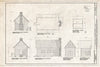 Historic Pictoric : Blueprint HABS NC-402 (Sheet 3 of 9) - Biltmore Forestry School, Brevard, Transylvania County, NC