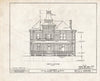 Historic Pictoric : Blueprint HABS NEB,55-LINC,4- (Sheet 4 of 11) - William Jennings Bryan House, 1625 D Street, Lincoln, Lancaster County, NE