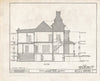 Historic Pictoric : Blueprint HABS NEB,55-LINC,4- (Sheet 8 of 11) - William Jennings Bryan House, 1625 D Street, Lincoln, Lancaster County, NE