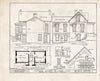 Historic Pictoric : Blueprint HABS NEB,64-BROVI,2- (Sheet 3 of 3) - Governor Robert W. Furnas House, Sixth Street, Brownville, Nemaha County, NE