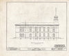 Historic Pictoric : Blueprint HABS NEB,66-NEBCI,1- (Sheet 8 of 9) - Otoe County Courthouse, Tenth Street & Central Avenue, Nebraska City, Otoe County, NE