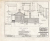 Historic Pictoric : Blueprint HABS NEB,66-NEBCI,4- (Sheet 4 of 7) - Wessell House, Nebraska Avenue & Eighth Street, Nebraska City, Otoe County, NE