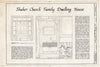 Historic Pictoric : Blueprint HABS NH,5-ENFI.V,1A- (Sheet 1 of) - Shaker Church Family Dwelling House, State Route 4A, Enfield, Grafton County, NH