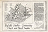 Historic Pictoric : Blueprint HABS NH,5-ENFI.V,1- (Sheet 1 of 1) - Shaker Church Family General Views, State Route 4A, Enfield, Grafton County, NH