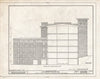 Historic Pictoric : Blueprint HABS NH,6-MANCH,2/3A- (Sheet 2 of 5) - Manchester Mills, No. 1 Mill, Commercial Street, Manchester, Hillsborough County, NH