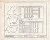 Historic Pictoric : Blueprint HABS NH,8-Port,141- (Sheet 6 of 7) - John Clark House, 95 Jefferson Street, Portsmouth, Rockingham County, NH