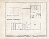 Historic Pictoric : Blueprint HABS NH,10-Corn,1G- (Sheet 1 of 4) - Augustus Saint-Gaudens National Historic Site, Stables, Saint Gaudens Road, Off State Route 12A, Cornish City, Sullivan County, NH