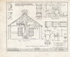 Historic Pictoric : Blueprint HABS NH,3-Chest,1- (Sheet 2 of 2) - Blacksmith Shop, (Moved to MA, Hampden County, West Springfield, Exposition Grounds), Chesterfield, Cheshire County, NH
