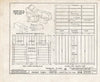 Historic Pictoric : Blueprint HABS NH,5-Camp.V,1- (Sheet 4 of 12) - Pioneer Cabin, Campton Station, Grafton County, NH