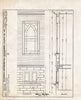 Historic Pictoric : Blueprint HABS NH,6-MANCH,1- (Sheet 10 of 16) - First Methodist Episcopal Church, Valley & Jewett Streets (Moved from NH, Derryville), Manchester, Hillsborough County, NH