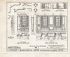 Historic Pictoric : Blueprint HABS NH,8-EX,2- (Sheet 28 of 38) - Gilman Garrison, Water & Clifford Streets, Exeter, Rockingham County, NH