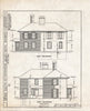Historic Pictoric : Blueprint HABS NH,8-EX,7- (Sheet 7 of 25) - Giddings Tavern, 37 Park & Summers Streets, Exeter, Rockingham County, NH