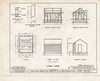 Historic Pictoric : Blueprint HABS NH,8-HAMTOF,1- (Sheet 17 of 17) - John Cram Farmstead, Hampton Falls, Rockingham County, NH