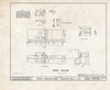 Historic Pictoric : Blueprint HABS NH,8-HAMTOF,2- (Sheet 14 of 20) - Weare Saw & Grist Mill, Hampton Falls, Rockingham County, NH
